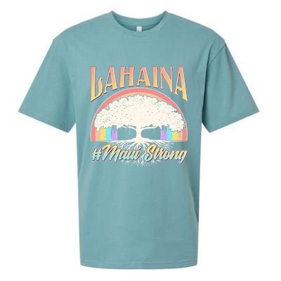 Lahaina Hawaii Banyan Tree #Maui Strong Sueded Cloud Jersey T-Shirt