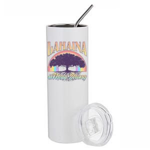 Lahaina Hawaii Banyan Tree #Maui Strong Stainless Steel Tumbler