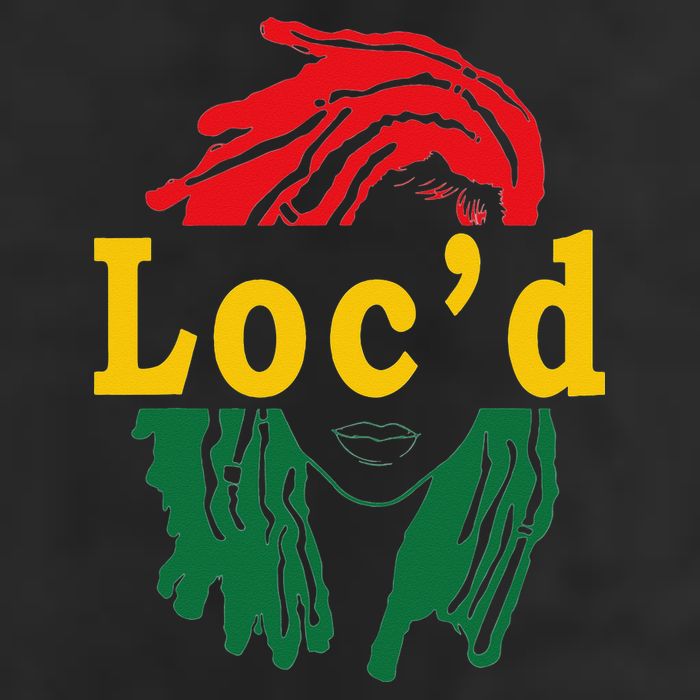 Loc'd Hair Black Woman Melanin Juneteenth Hat