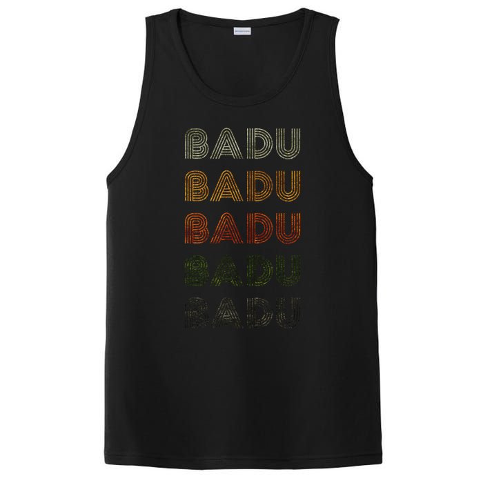 Love Heart Badu Grunge Vintage Style Black Badu PosiCharge Competitor Tank