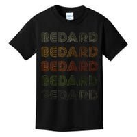 Love Heart Bedard Grunge Vintage Kids T-Shirt