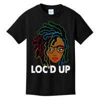 Locs Hair Black History Month For   Dreadlocks Kids T-Shirt