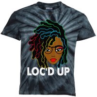 Locs Hair Black History Month For   Dreadlocks Kids Tie-Dye T-Shirt