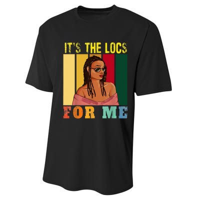 LocD Hair Black Women ItS The Locs For Me Juneteenth Performance Sprint T-Shirt