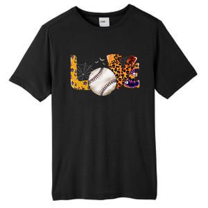 Leopard Halloween Baseball Tie Dye for Baseball Fans Tall Fusion ChromaSoft Performance T-Shirt