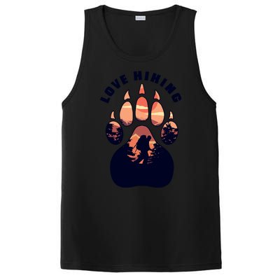 Love Hiking Bear Paw PosiCharge Competitor Tank