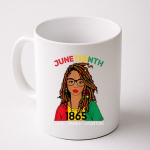 Locd Hair Black Women Remebering My Ancestors Juneteenth Coffee Mug