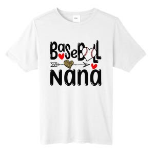 Leopard Heart Baseball Nana Cute Mother's Day Tall Fusion ChromaSoft Performance T-Shirt