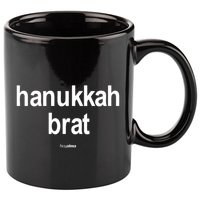 Limted Hanukkah Brat 11oz C Handle Ceramic Mug