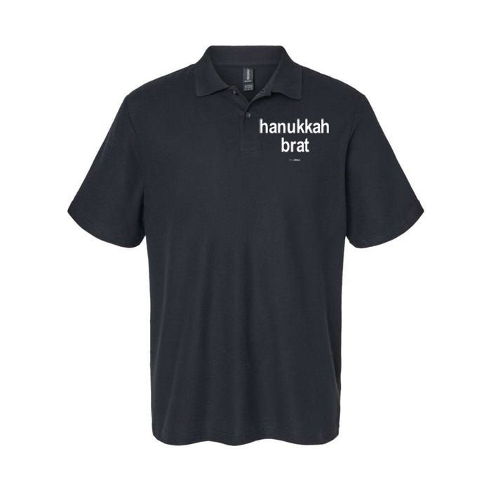 Limted Hanukkah Brat Softstyle Adult Sport Polo