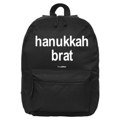Limted Hanukkah Brat 16 in Basic Backpack