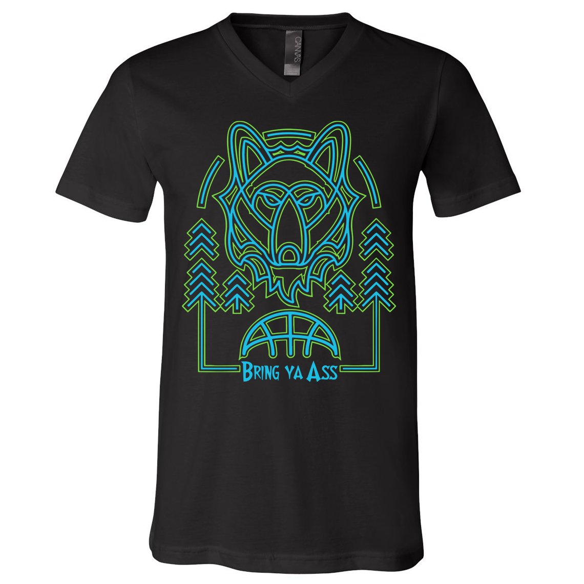 Limited Headflyer Brewing Bring Ya Ass V-Neck T-Shirt