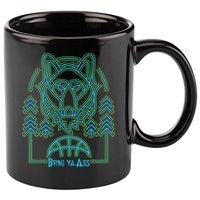 Limited Headflyer Brewing Bring Ya Ass 11oz C Handle Ceramic Mug