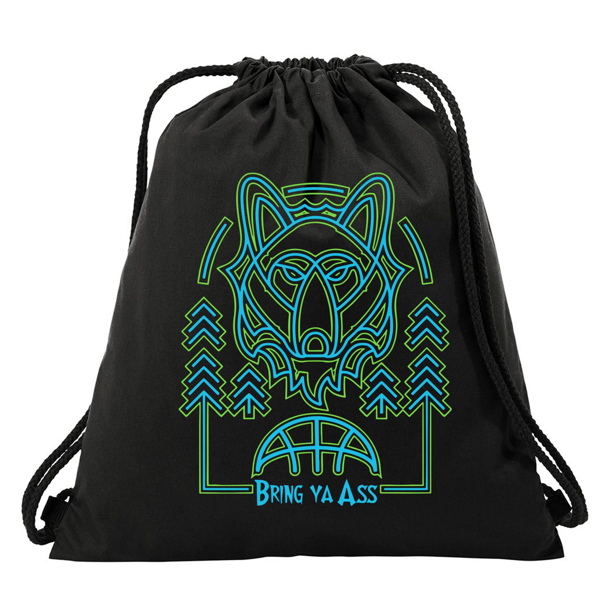 Limited Headflyer Brewing Bring Ya Ass Drawstring Bag
