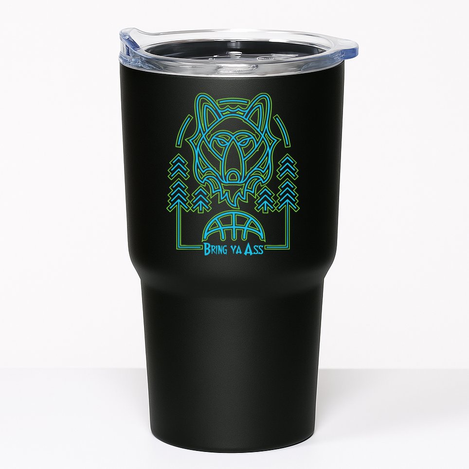 Limited Headflyer Brewing Bring Ya Ass Tumbler