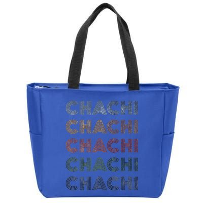Love Heart Chachi Grunge Vintage Style Black Chachi Zip Tote Bag