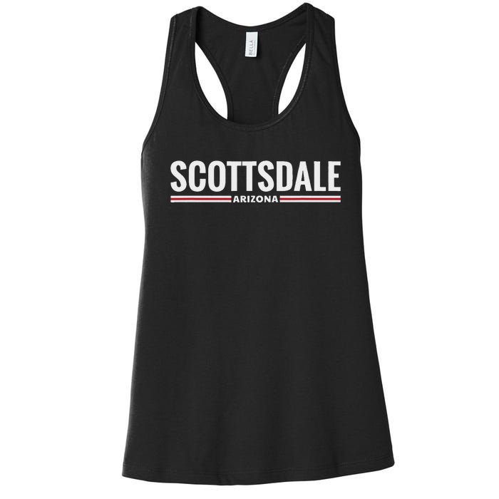 Loving Home City Scottsdale Arizona Women's Racerback Tank