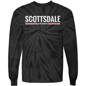 Loving Home City Scottsdale Arizona Tie-Dye Long Sleeve Shirt