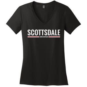 Loving Home City Scottsdale Arizona Women's V-Neck T-Shirt