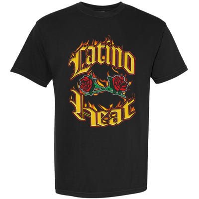Latino Heat Can You Stand The Heat Garment-Dyed Heavyweight T-Shirt