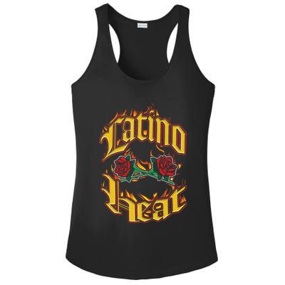 Latino Heat Can You Stand The Heat Ladies PosiCharge Competitor Racerback Tank