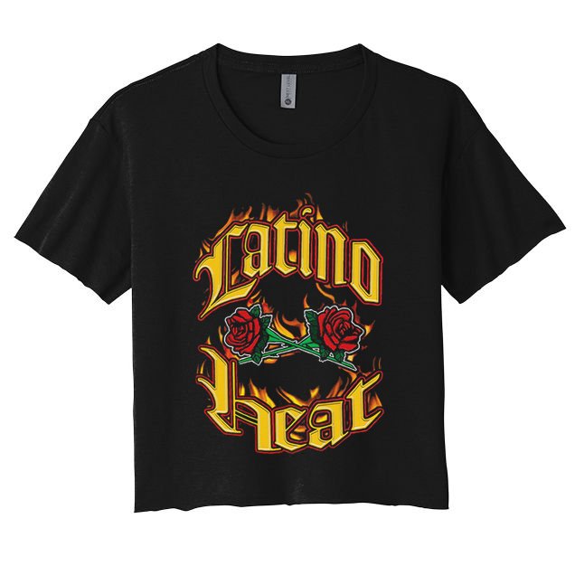 Latino Heat Can You Stand The Heat Crop Top