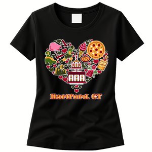 Love Hartford Connecticut Heart Women's T-Shirt