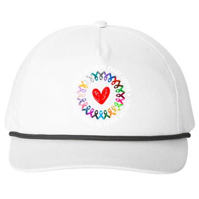 Love Hope Cure Cancer Awareness World Cancer Day Meaningful Gift Snapback Five-Panel Rope Hat