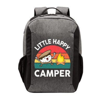 Little Happy Camper Funny Smore Camping Vector Backpack