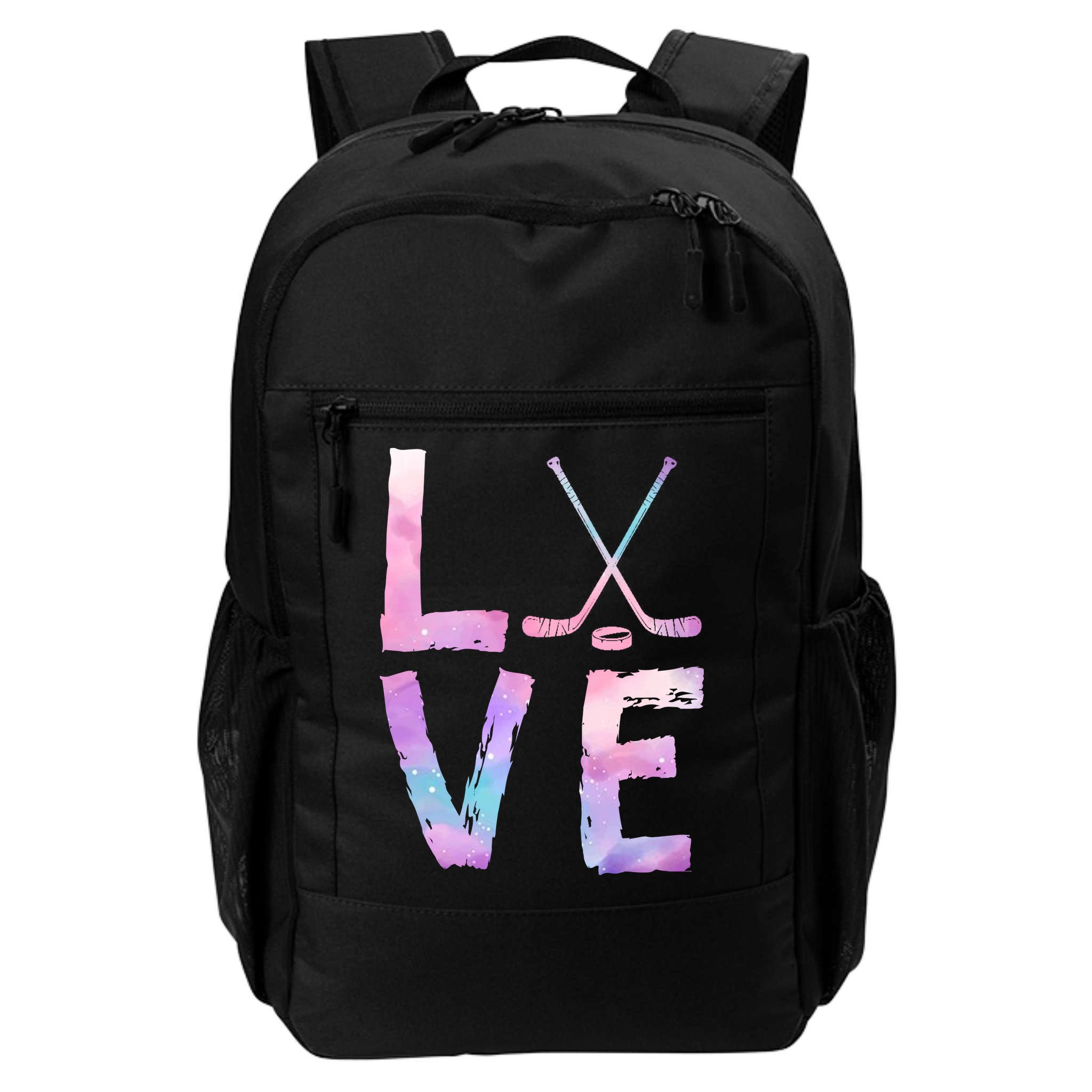 Love Hockey Color Design Backpack