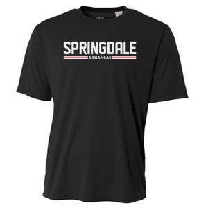 Loving Home City Springdale Arkansas Travel Cooling Performance Crew T-Shirt