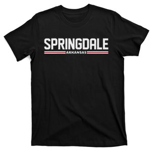 Loving Home City Springdale Arkansas Travel T-Shirt