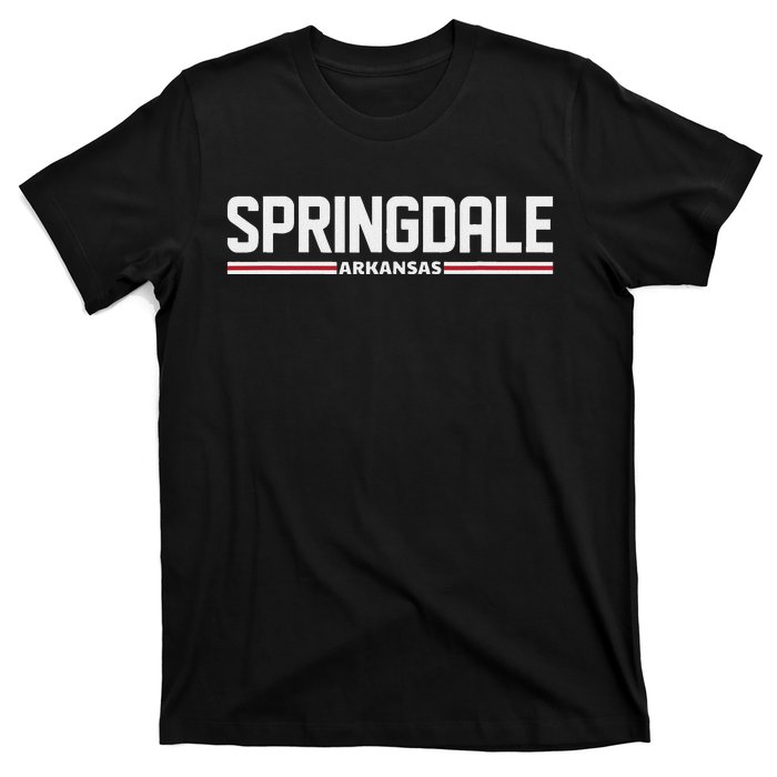 Loving Home City Springdale Arkansas Travel T-Shirt