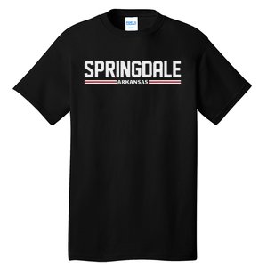 Loving Home City Springdale Arkansas Travel Tall T-Shirt