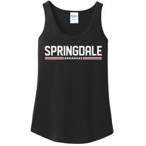 Loving Home City Springdale Arkansas Travel Ladies Essential Tank