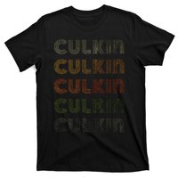 Love Heart Culkin Grunge Vintage Style Black Culkin T-Shirt