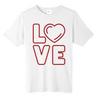 Love Heart Cute Romantic Gift Tall Fusion ChromaSoft Performance T-Shirt