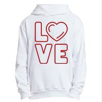 Love Heart Cute Romantic Gift Urban Pullover Hoodie