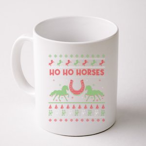 Love Horse Cute Funny Christmas Santa Ugly Christmas Gift Coffee Mug