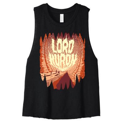 Lord Huron Cave Women's Racerback Cropped Tank