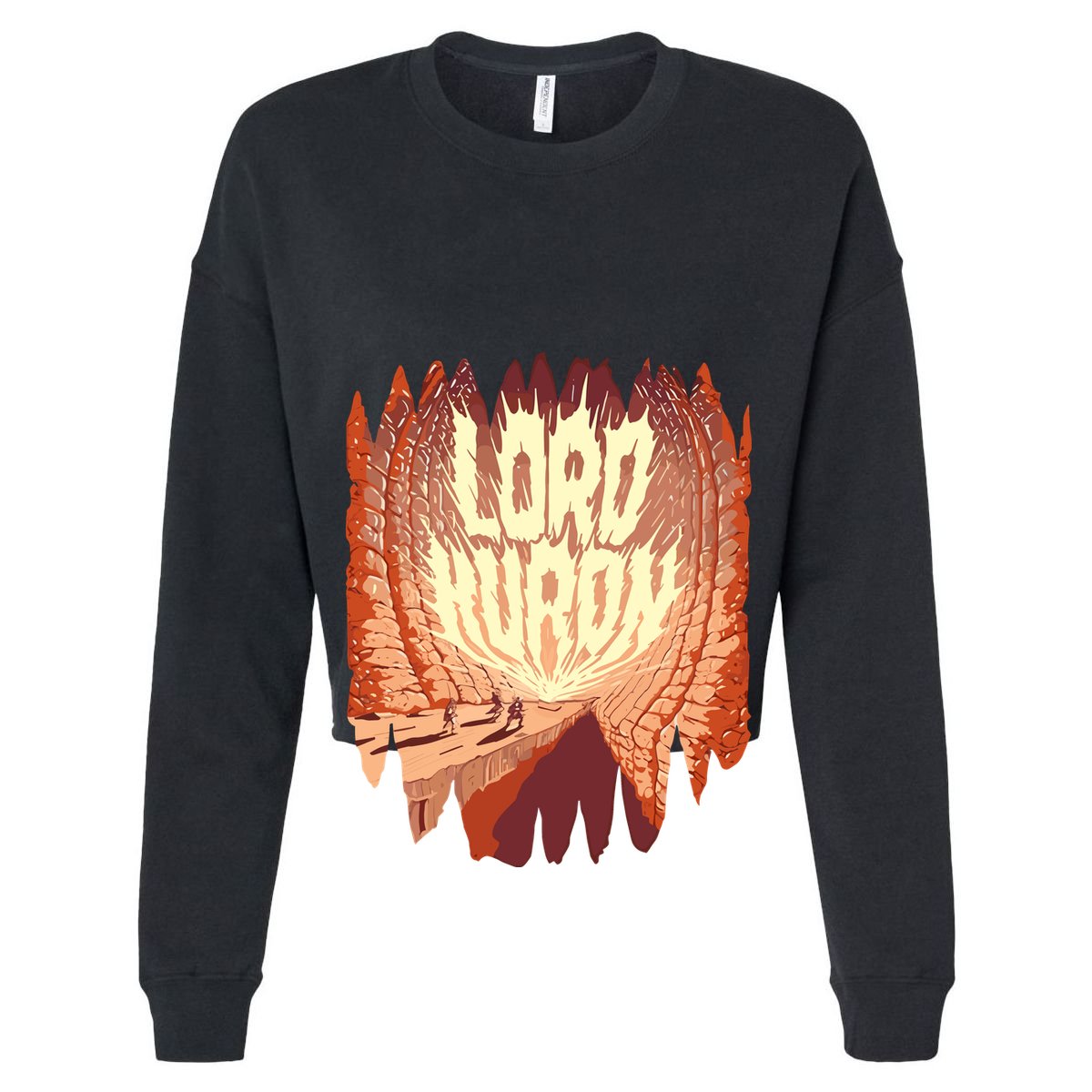 Lord Huron Cave Women's Crop Top Tee