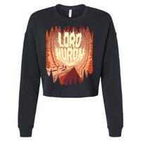 Lord Huron Cave Cropped Pullover Crew