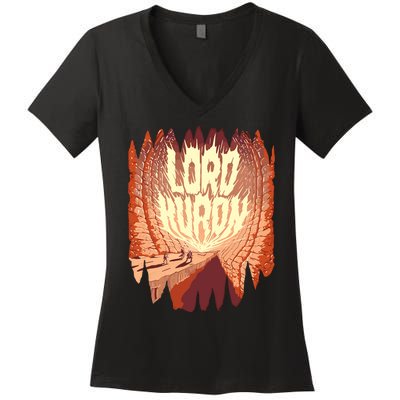 Lord Huron Cave Women's V-Neck T-Shirt