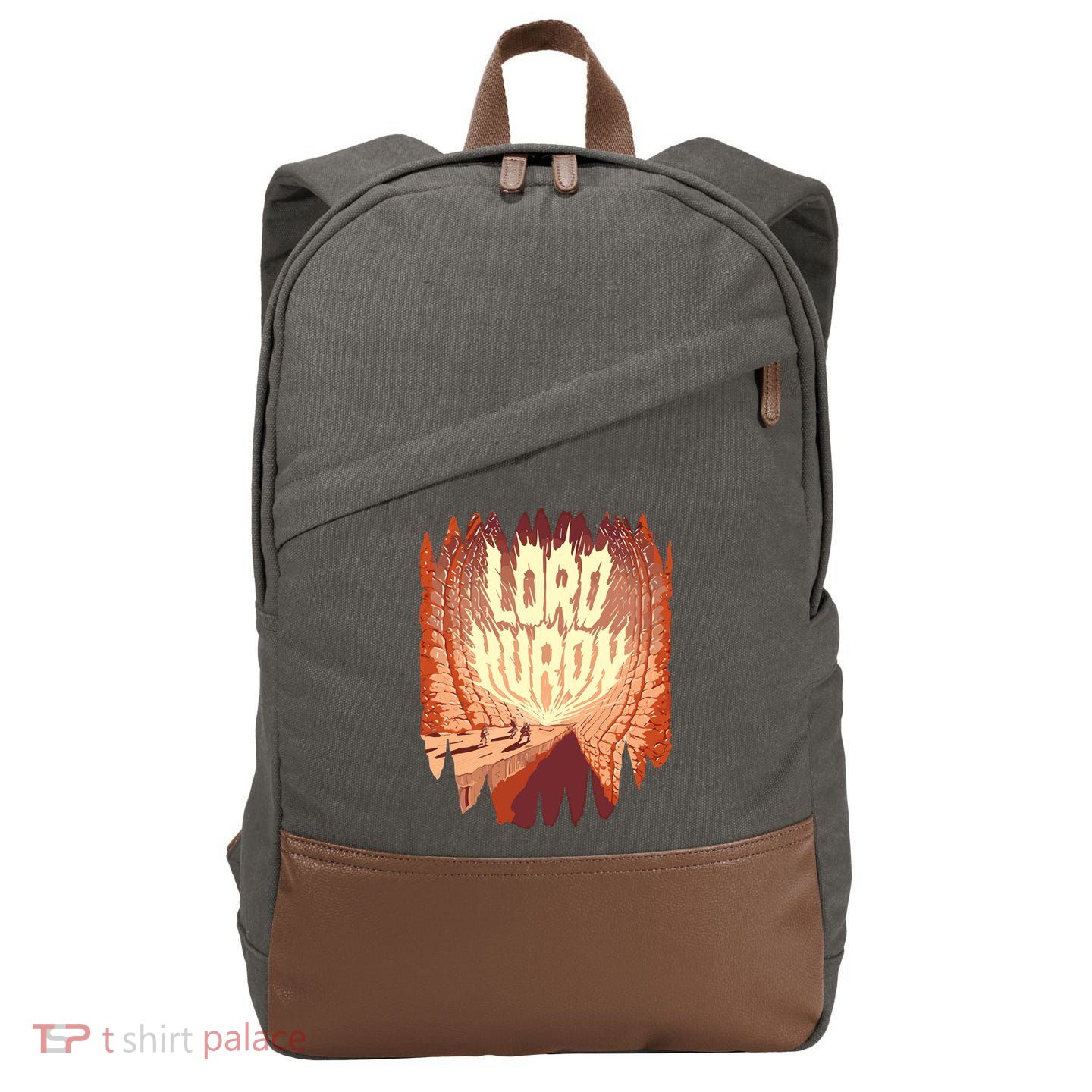 Lord Huron Cave Cotton Canvas Backpack