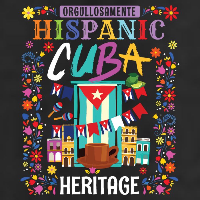 Latin Heritage Cuban Flag Outfit Idea For Women & Cuba Flag Beanie