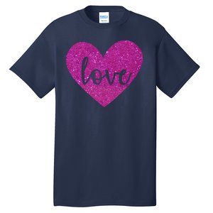 Love Heart Cute Valentine Tall T-Shirt