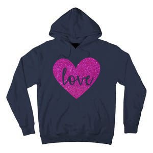 Love Heart Cute Valentine Tall Hoodie