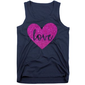 Love Heart Cute Valentine Tank Top