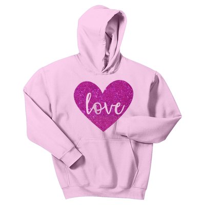 Love Heart Cute Valentine Kids Hoodie