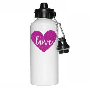 Love Heart Cute Valentine Aluminum Water Bottle